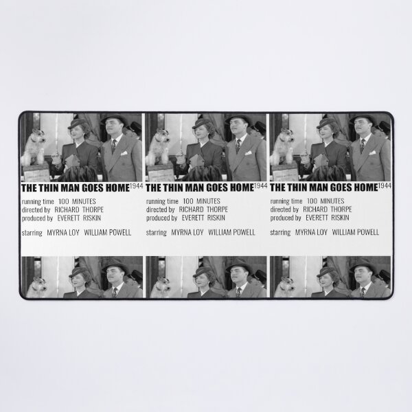 Item preview, The Thin Man Goes Home Alternative Poster designed and sold by rosesbwayshop.