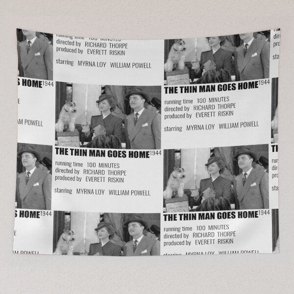 Item preview, The Thin Man Goes Home Alternative Poster designed and sold by rosesbwayshop.