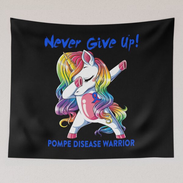 Item preview, Pompe Disease Warrior - Never Give Up! - Support Pompe Disease Warrior Gifts designed and sold by whlrcheryl.