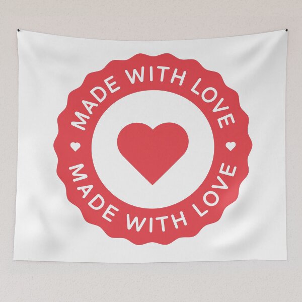 Item preview, Made with love designed and sold by wordsup.