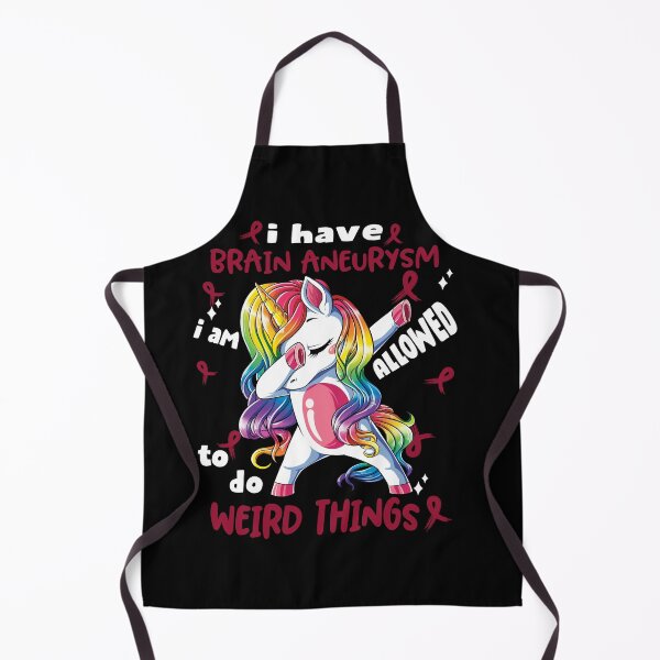 Item preview, Brain Aneurysm Awareness Funny I have Brain Aneurysm i'm allowed to do Weird Things! designed and sold by JanetShop809.
