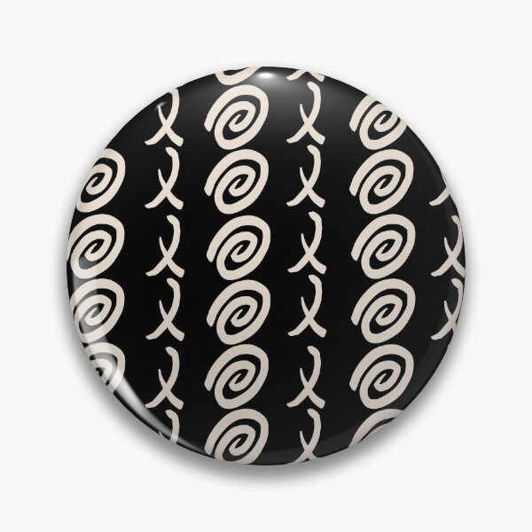 Item preview, Hugs and kisses Ivory on Black Pattern designed and sold by missdebi27.