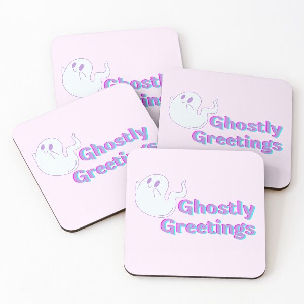 Item preview, Ghostly Greetings Cute Ghost designed and sold by ThievingNargles.