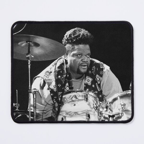 Item preview, Buddy Miles - BW Photograph designed and sold by ConcertImages.