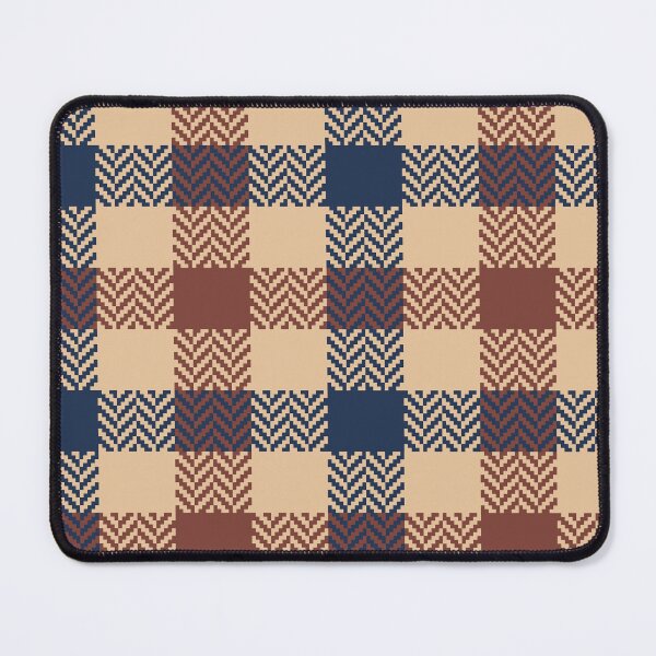 Item preview, Plaid | Brown Blue | Plaid Pattern 10 designed and sold by NobleForte.