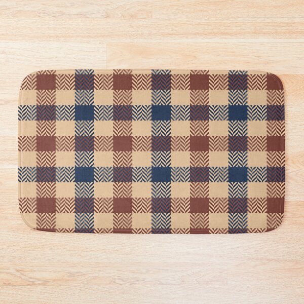 Item preview, Plaid | Brown Blue | Plaid Pattern 10 designed and sold by NobleForte.