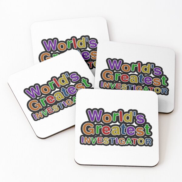 Item preview, World's Greatest INVESTIGATOR designed and sold by AmyHNJ.