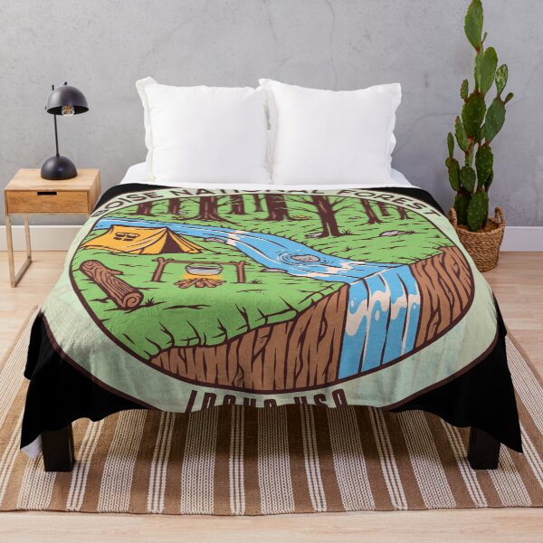 Item preview, Boise National Forest River Camp designed and sold by JordanHolmes.