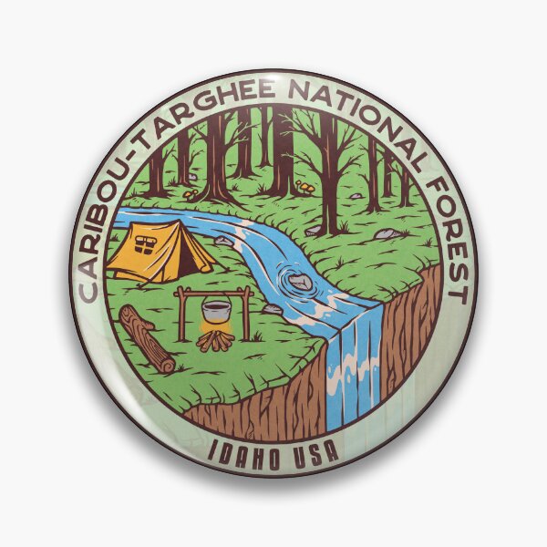 Item preview, Caribou-Targhee National Forest River Camp designed and sold by JordanHolmes.