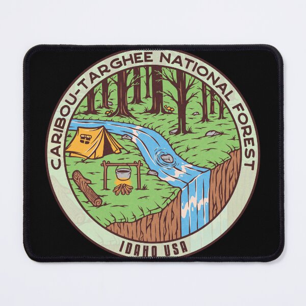 Item preview, Caribou-Targhee National Forest River Camp designed and sold by JordanHolmes.