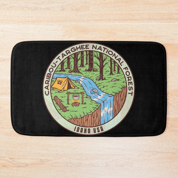 Item preview, Caribou-Targhee National Forest River Camp designed and sold by JordanHolmes.