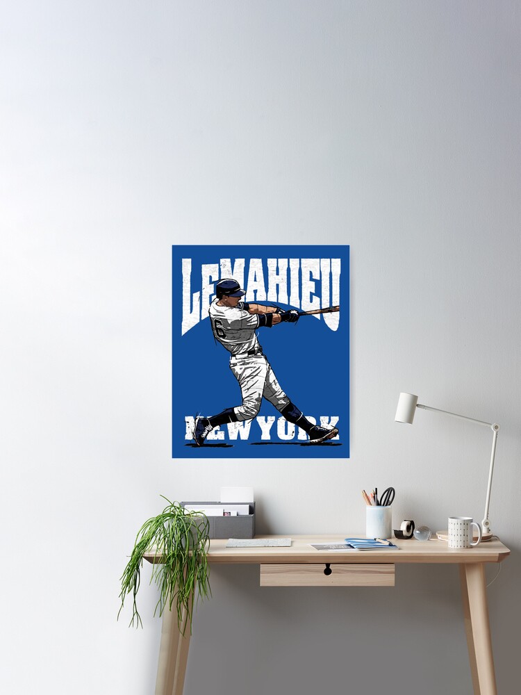  DJ LeMahieu Poster Baseball Picture Wall Decor Canvas