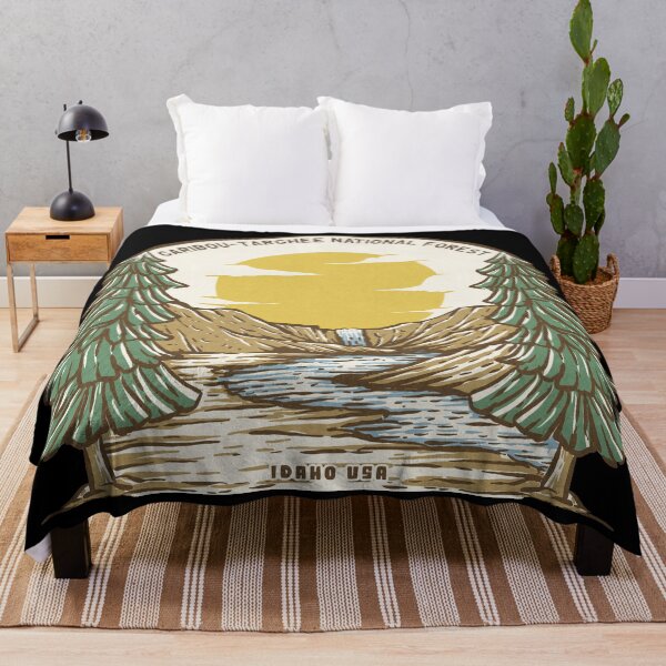 Item preview, Caribou-Targhee National Forest Waterfall designed and sold by JordanHolmes.