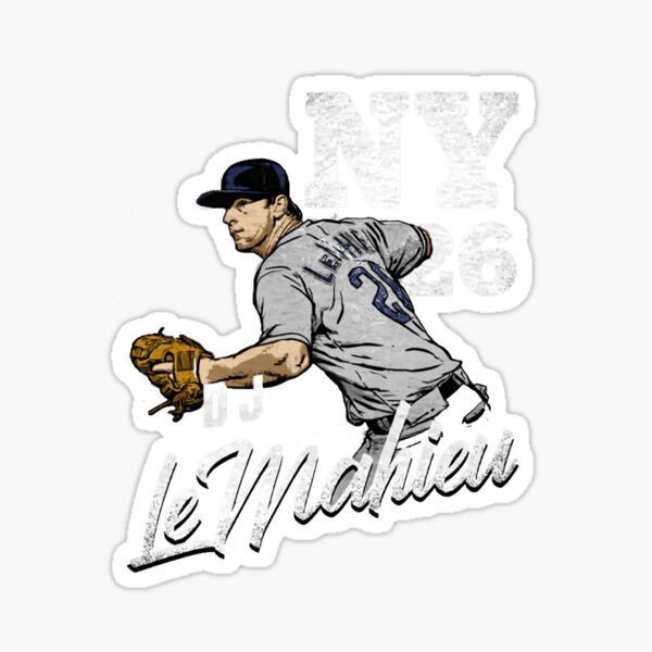 DJ LeMahieu Sticker, New York Yankees, New York Yankees