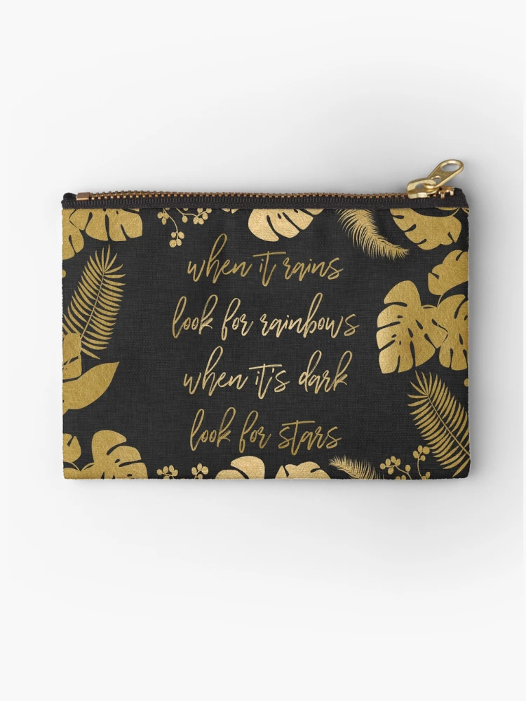 Thumbnail 1 of 4, Zipper Pouch, When It Rains designed and sold by Orara Studio.