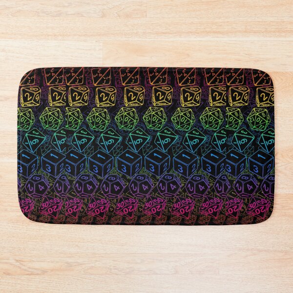 Item preview, Dice Pattern D20 Rainbow designed and sold by Regan Crowley.