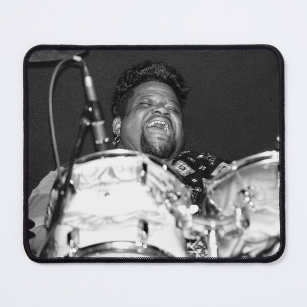Item preview, Buddy Miles - BW Photograph designed and sold by ConcertImages.