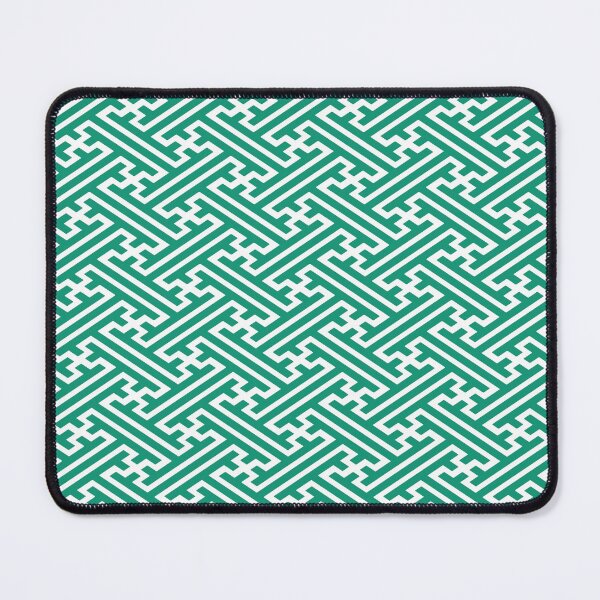 Item preview, Japanese Sayagata Pattern - Emerald designed and sold by Eleor-Designs.