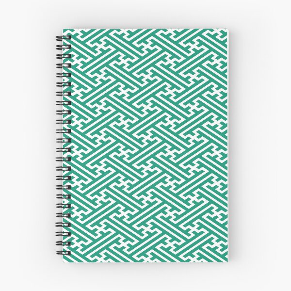 Item preview, Japanese Sayagata Pattern - Emerald designed and sold by Eleor-Designs.