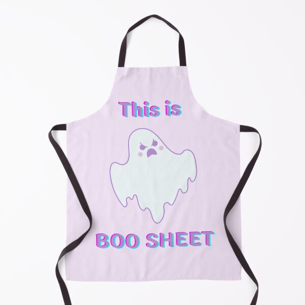 Item preview, Boo Sheet Cute Angry Ghost designed and sold by ThievingNargles.