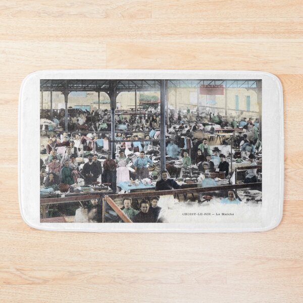 Item preview, 1910 Market Scene in Paris France designed and sold by historicimage.