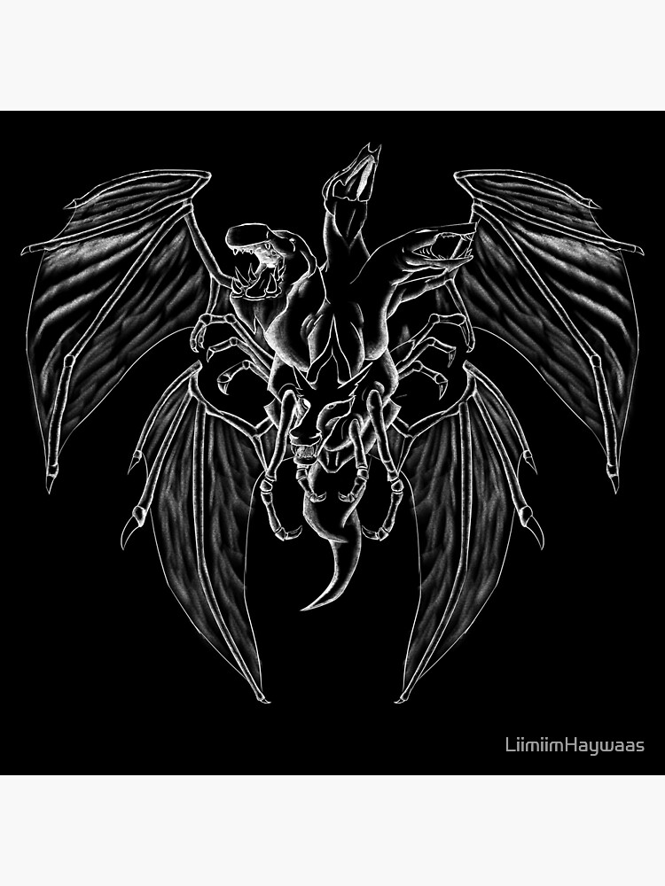 "Metal Dragon Hydra Too Many Heads" Poster for Sale by LiimiimHaywaas