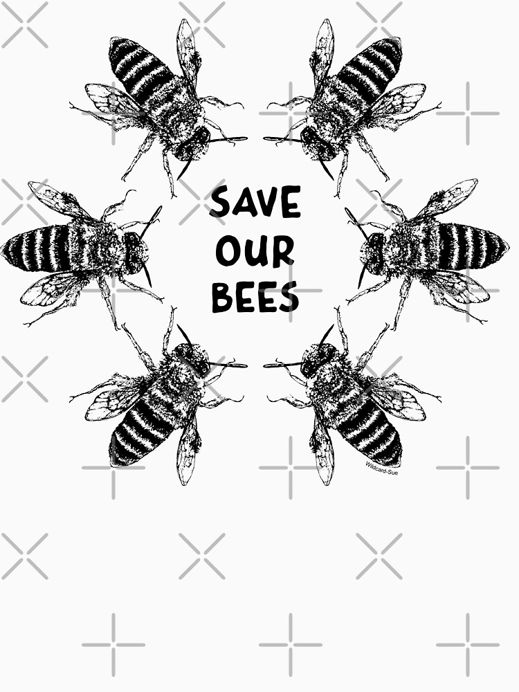 Pollen Nation - Save Our Bees featuring Buzzie the Bee by Wildcard-Sue