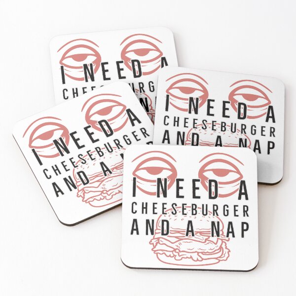 Item preview, Need a cheeseburger and a nap (hard work appreciation) designed and sold by bewareofpossum.