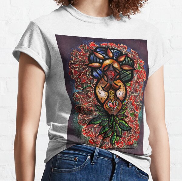 Abstract Lady Classic T-Shirt