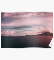 Karibische Fuschia Poster
