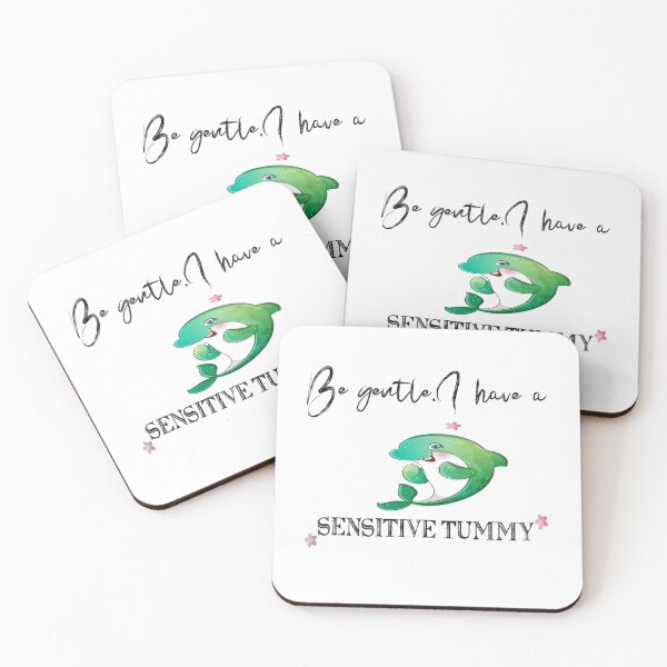 Item preview, Be Gentle, I Have a Sensitive Tummy : Cute Family Gift idea for Mom, Dad and Siblings  designed and sold by Lea bolo.
