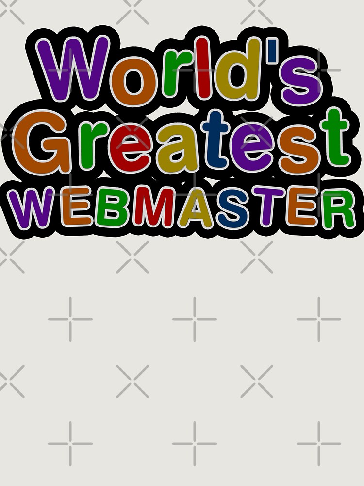 Thumbnail 6 von 6, Premium Oversized Pullover, World's Greatest WEBMASTER designt und verkauft von AmyHNJ.