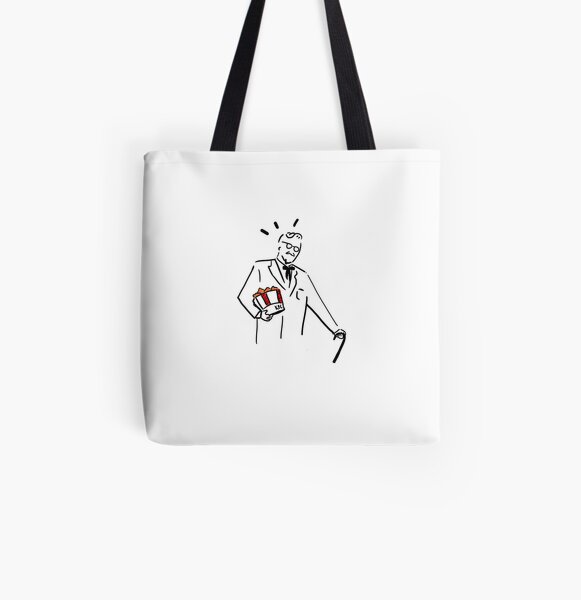 Colonel Sanders All Over Print Tote Bag