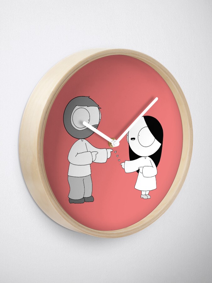 Alternate view of Fingergun Lovin' Clock
