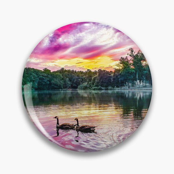 Item preview, Goose Mom and Dad (Greensboro, North Carolina Lake 3 of 4), Personal Photography Collection designed and sold by Rex Wyld.