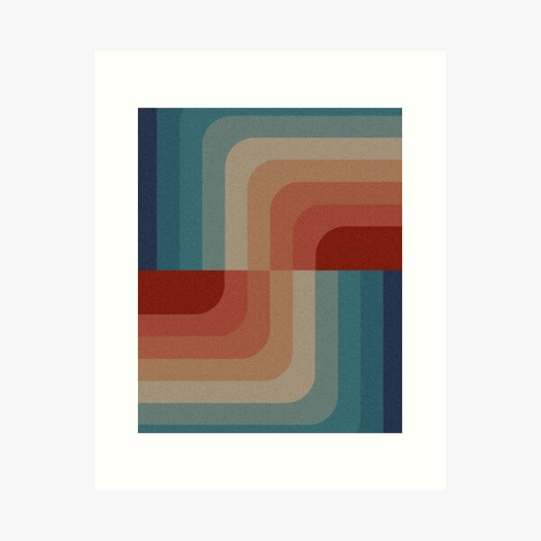 Item preview, retro vibes Retro 70s color palette 70s party theme   designed and sold by cizito.