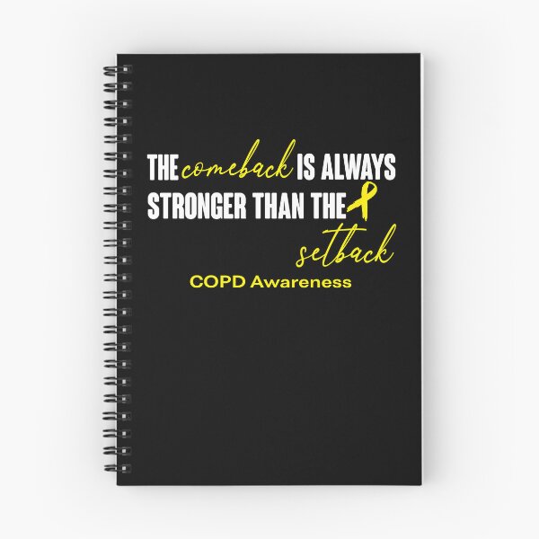 Item preview, COPD Awareness - The Comeback is Always Stronger Than The Setback designed and sold by Robbsyn.