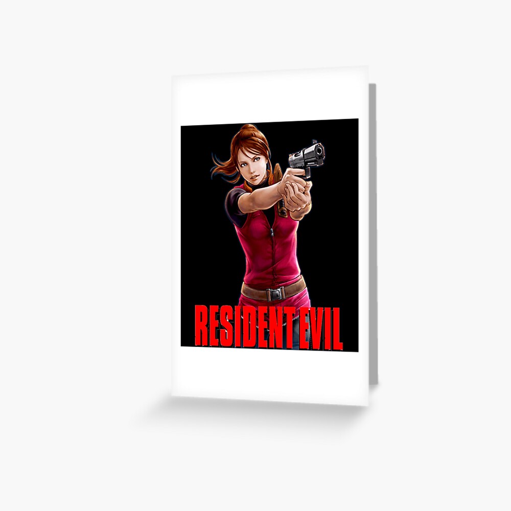 Claire Redfield-Resident Evil Essential T-Shirt Greeting Card for Sale by  fcoralzbe