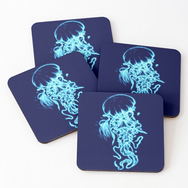 Item preview, neon jelly fish designed and sold by johnalawtattoo.