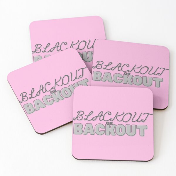 Item preview, Blackout or Backout Pink Aesthetic designed and sold by Leila114.