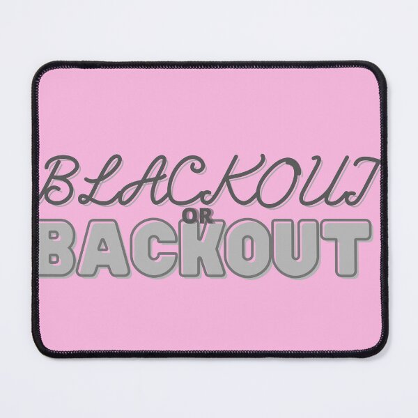 Item preview, Blackout or Backout Pink Aesthetic designed and sold by Leila114.
