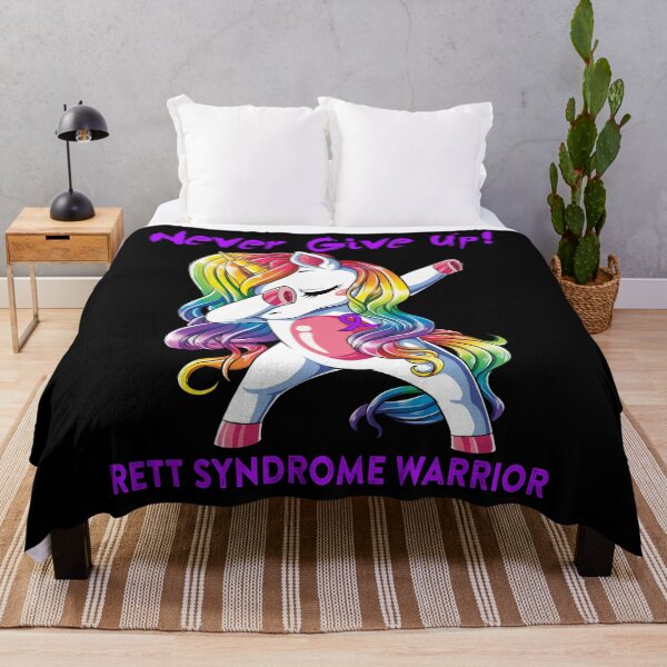 Item preview, Rett Syndrome Warrior - Never Give Up! - Support Rett Syndrome Warrior Gifts designed and sold by whlrcheryl.