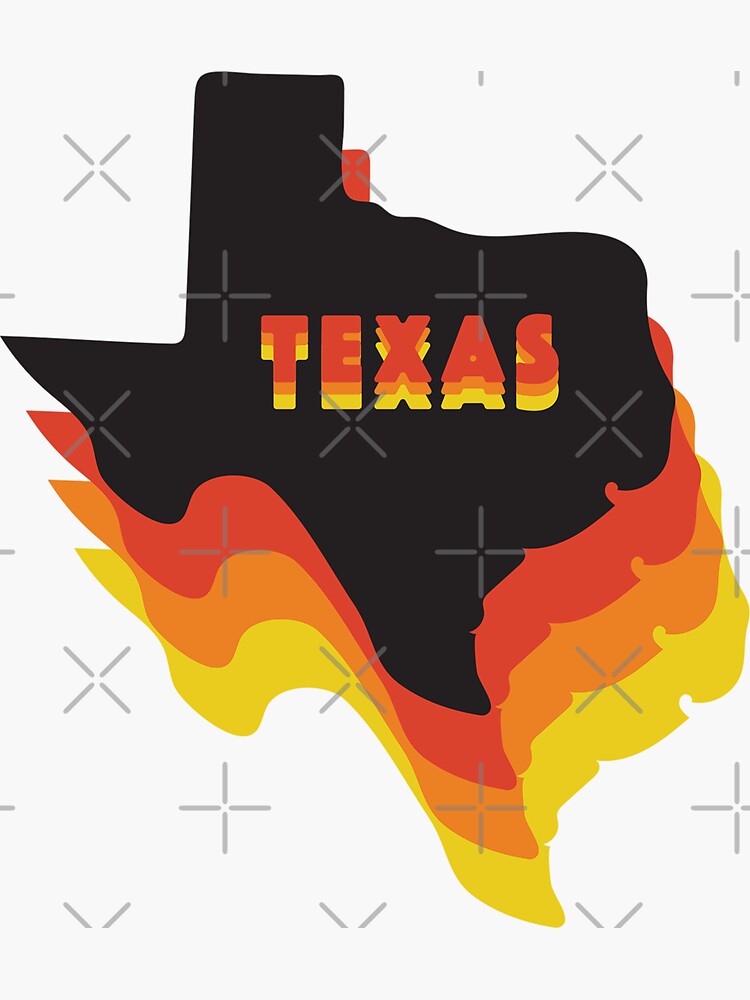 Retro Texas by doodlebymeg