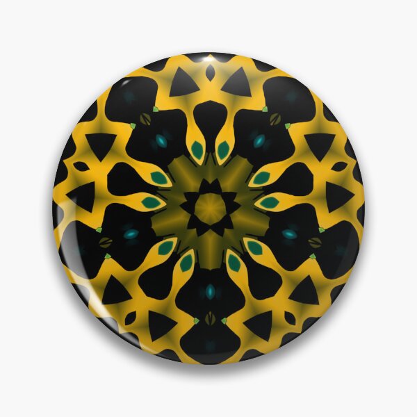 Item preview, Blue chromatica eye balls protecting the Galactic Golden cryptex key  designed and sold by Afro-spirit-art.