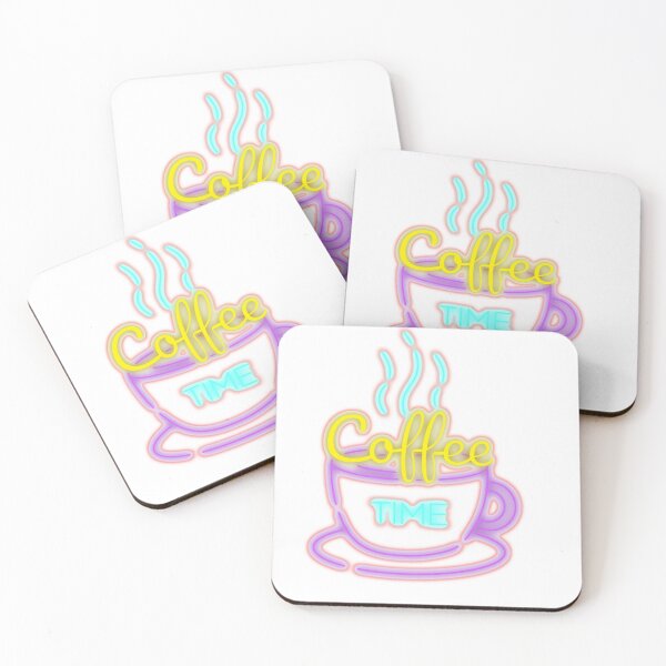 Item preview, neon coffee design designed and sold by Amir9a.