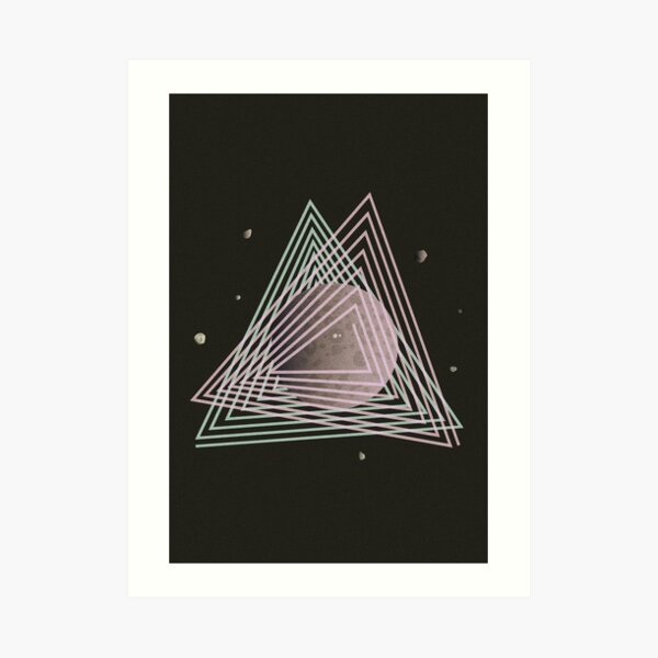 Ceres abstract space Art Print