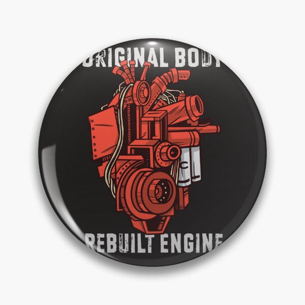 Item preview, Bypass Surgery Open Heart Surgery Survivor Mechanic Heart designed and sold by MrEddie10.