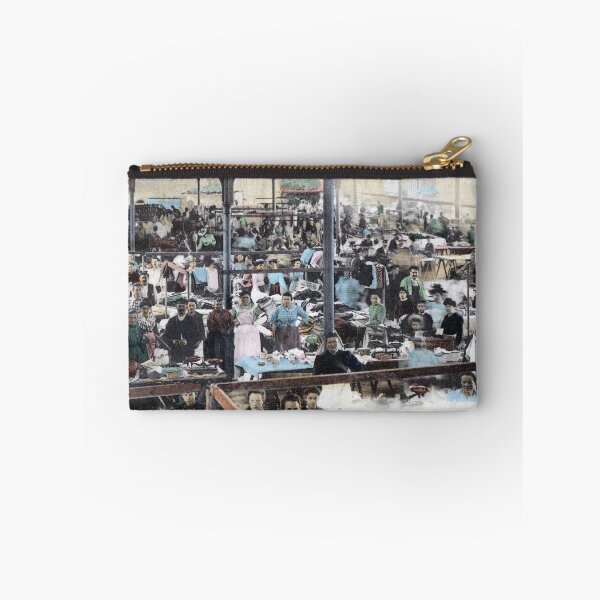 Item preview, 1910 Market Scene in Paris France designed and sold by historicimage.