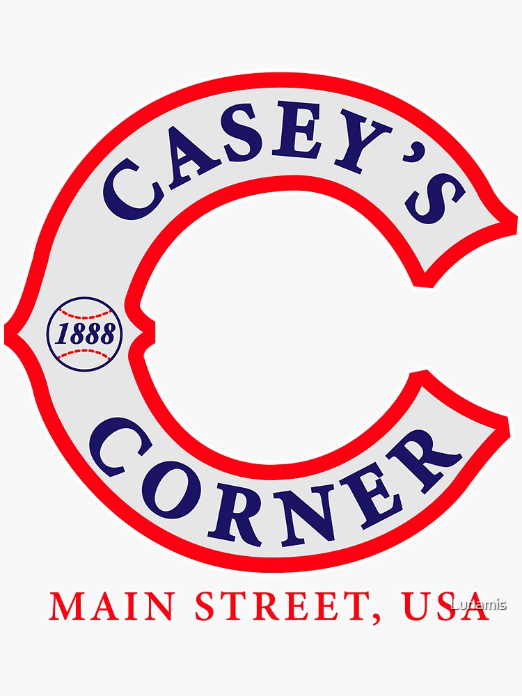 "Casey's Corner" Sticker for Sale by Lunamis Redbubble