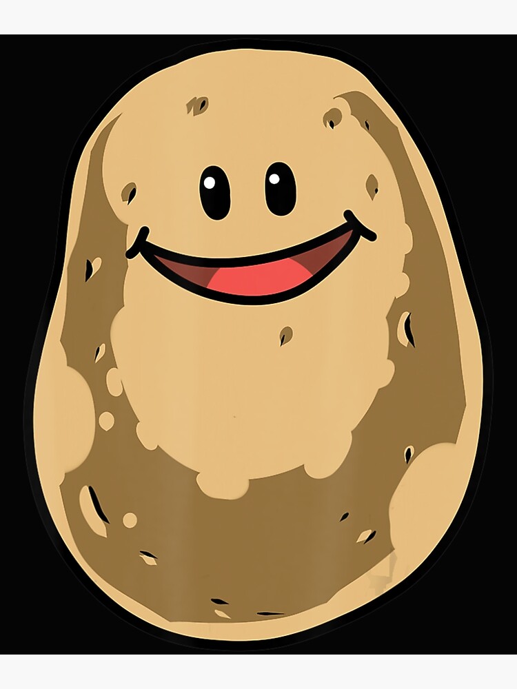"Potato Potatoes Vegetable Fries Potatoe" Poster for Sale by HugTienn Redbubble